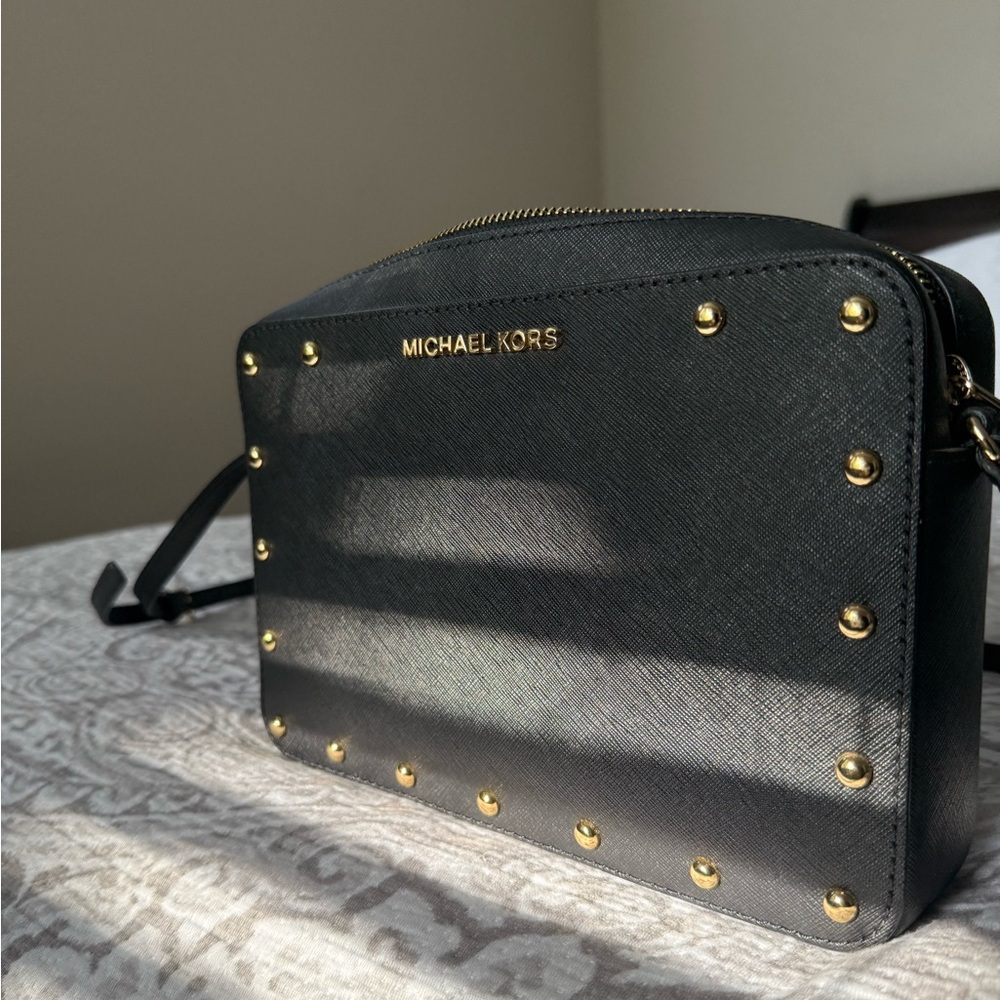 Michael Kors Studded Crossbody Purse